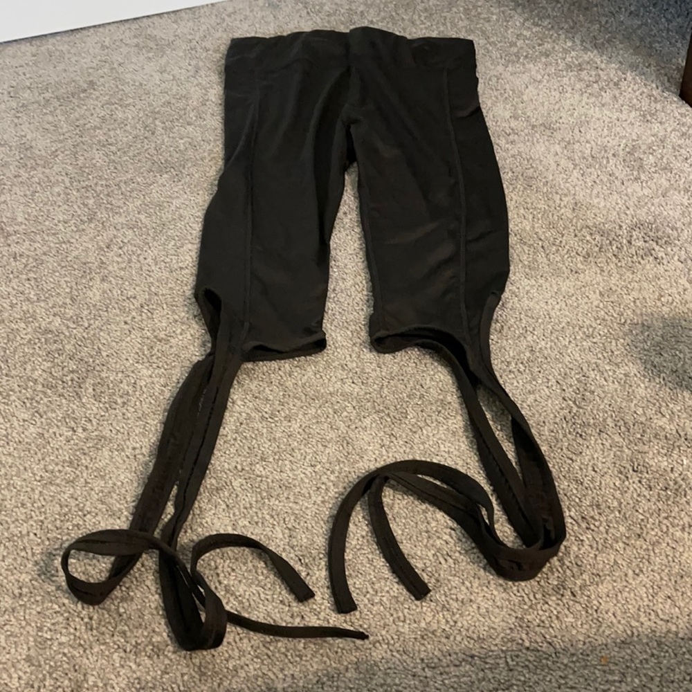 Ballerina style work out leggings